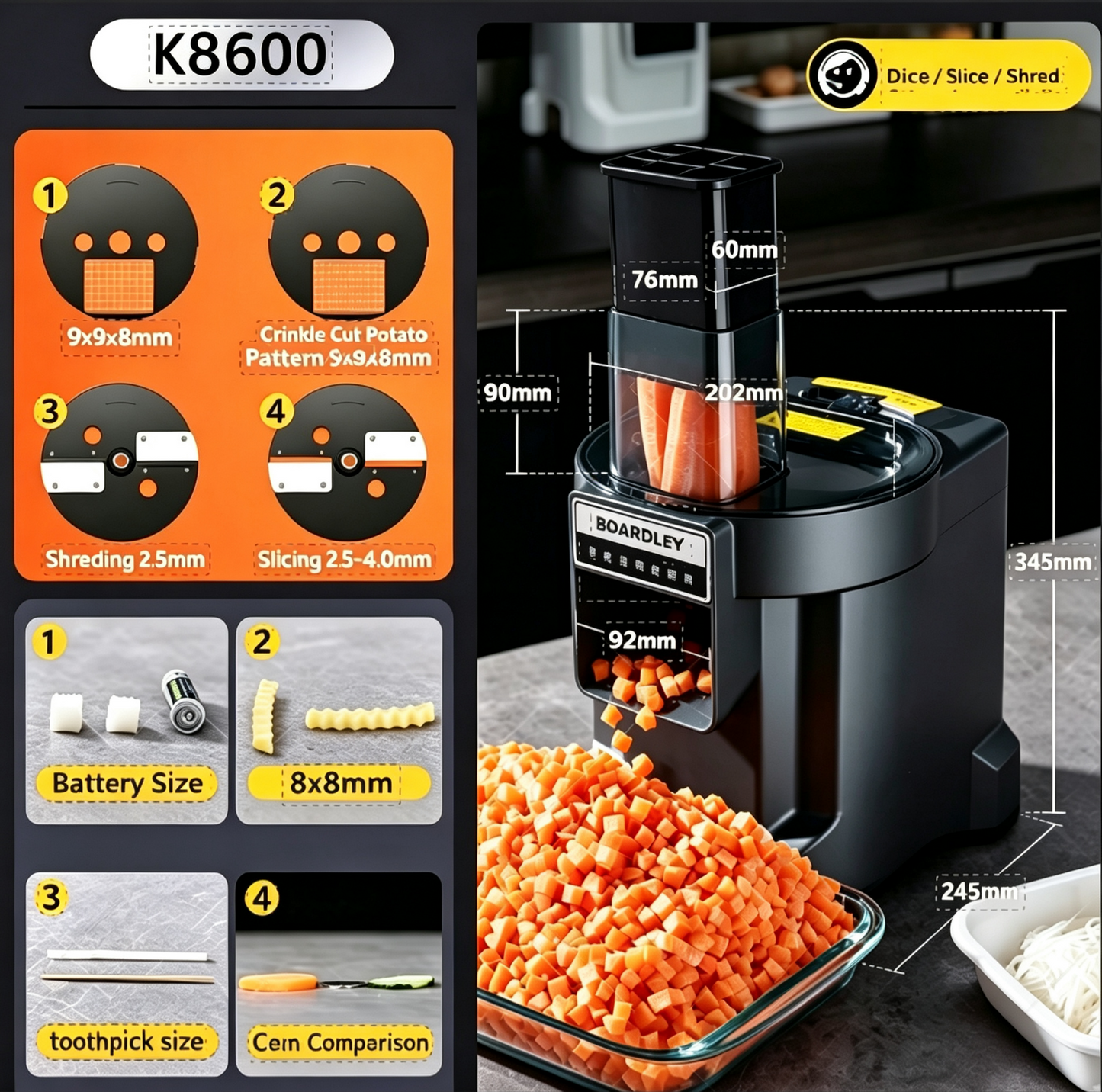 Electric Vegetable Cutter