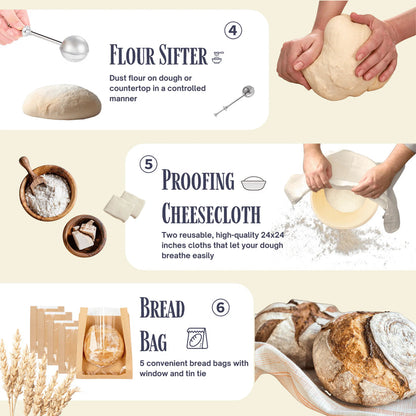 Sourdough Starter-To-Loaf Kit